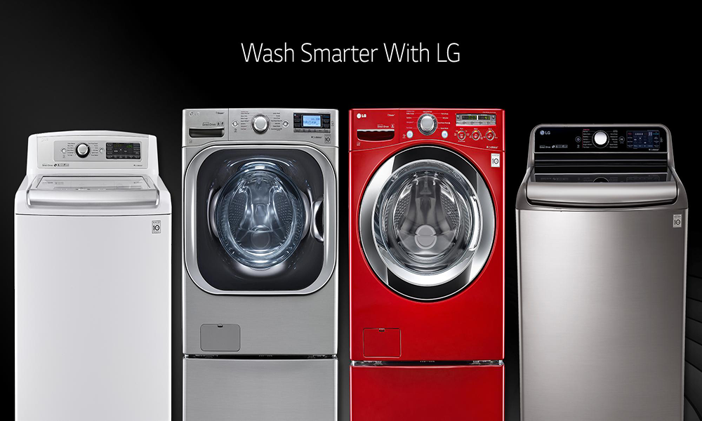فناوری عیب‌یاب هوشمند در ماشین های لباسشویی ال جی